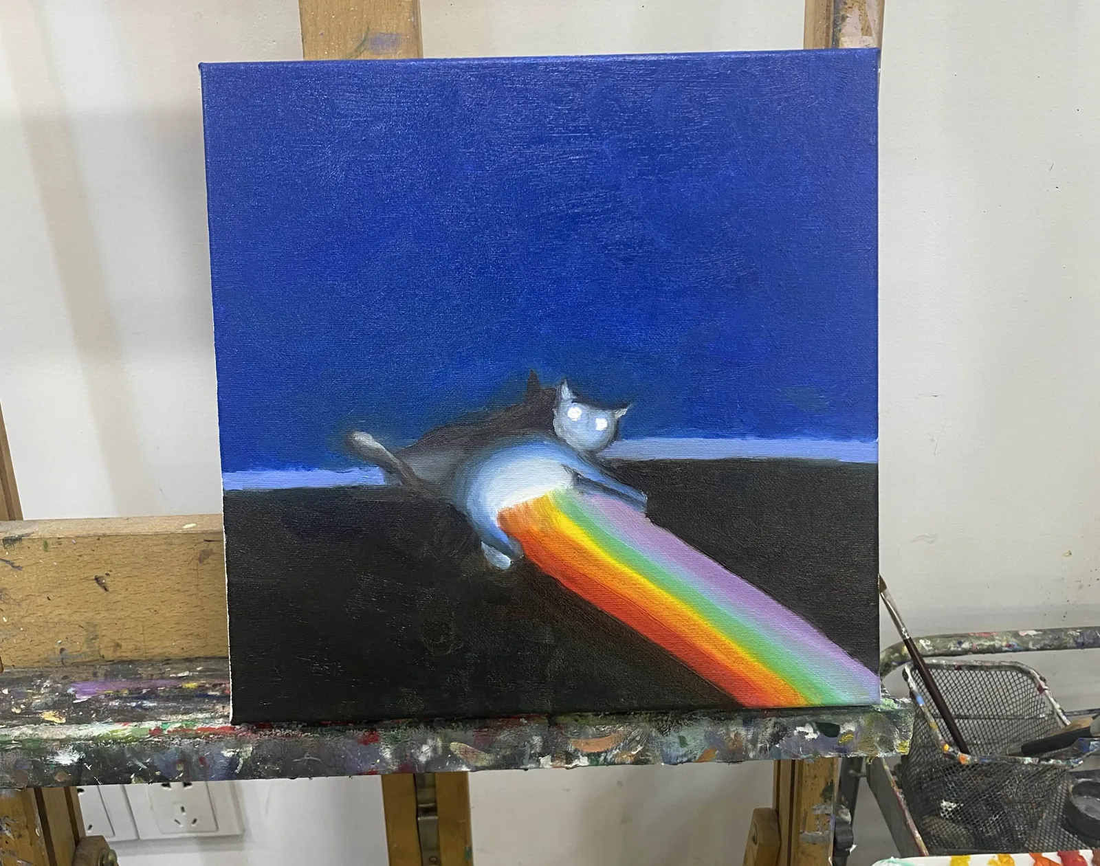 A selection of Felix’s fine art